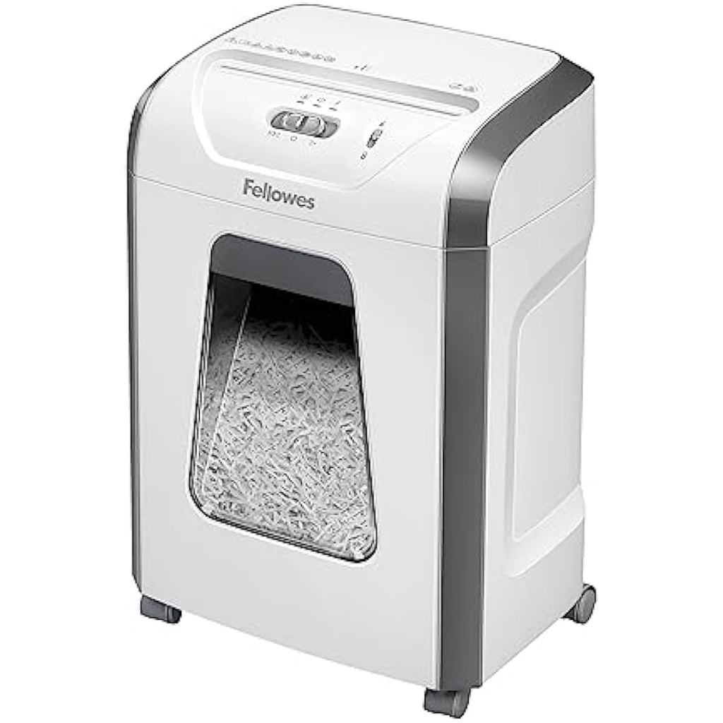 Fellowes FS-12C Cross-Cut Paper Shredder | P4 High Security, 19L Bin