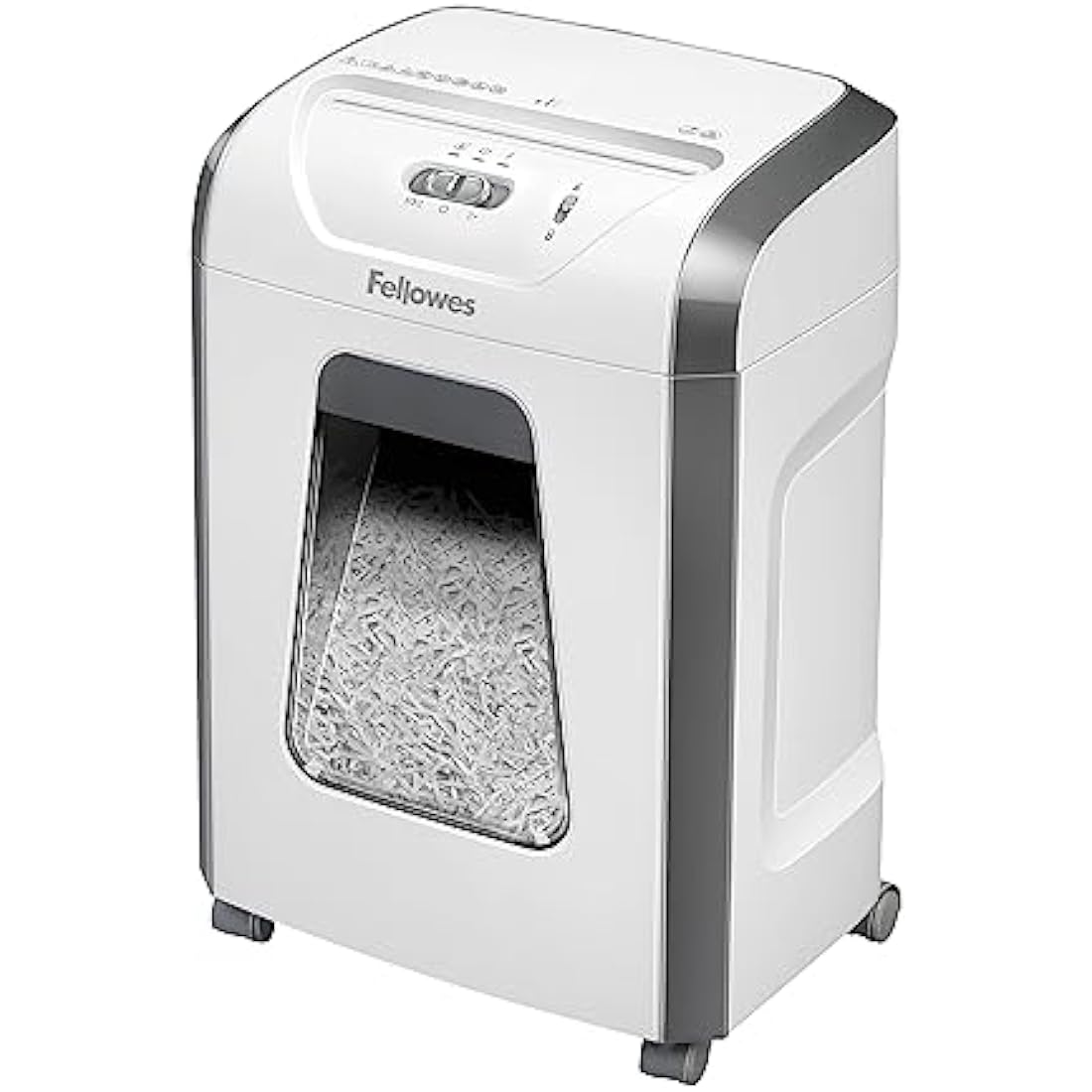Fellowes Powershred 15C Cross-Cut Paper Shredder | P4 Security | White