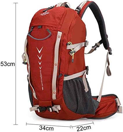 Aoking Hiking Backpack | Waterproof Travel Rucksack with Rain Cover