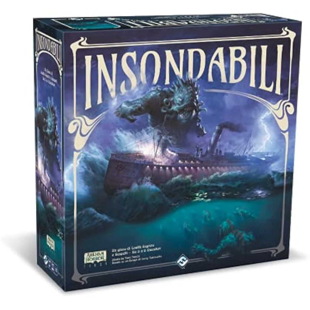 Asmodee Unfathomable Board Game | Arkham Horror Strategy | Italian