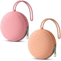 Aolso Silicone Pacifier Holder Case – 2 Pack Travel Soother Pods