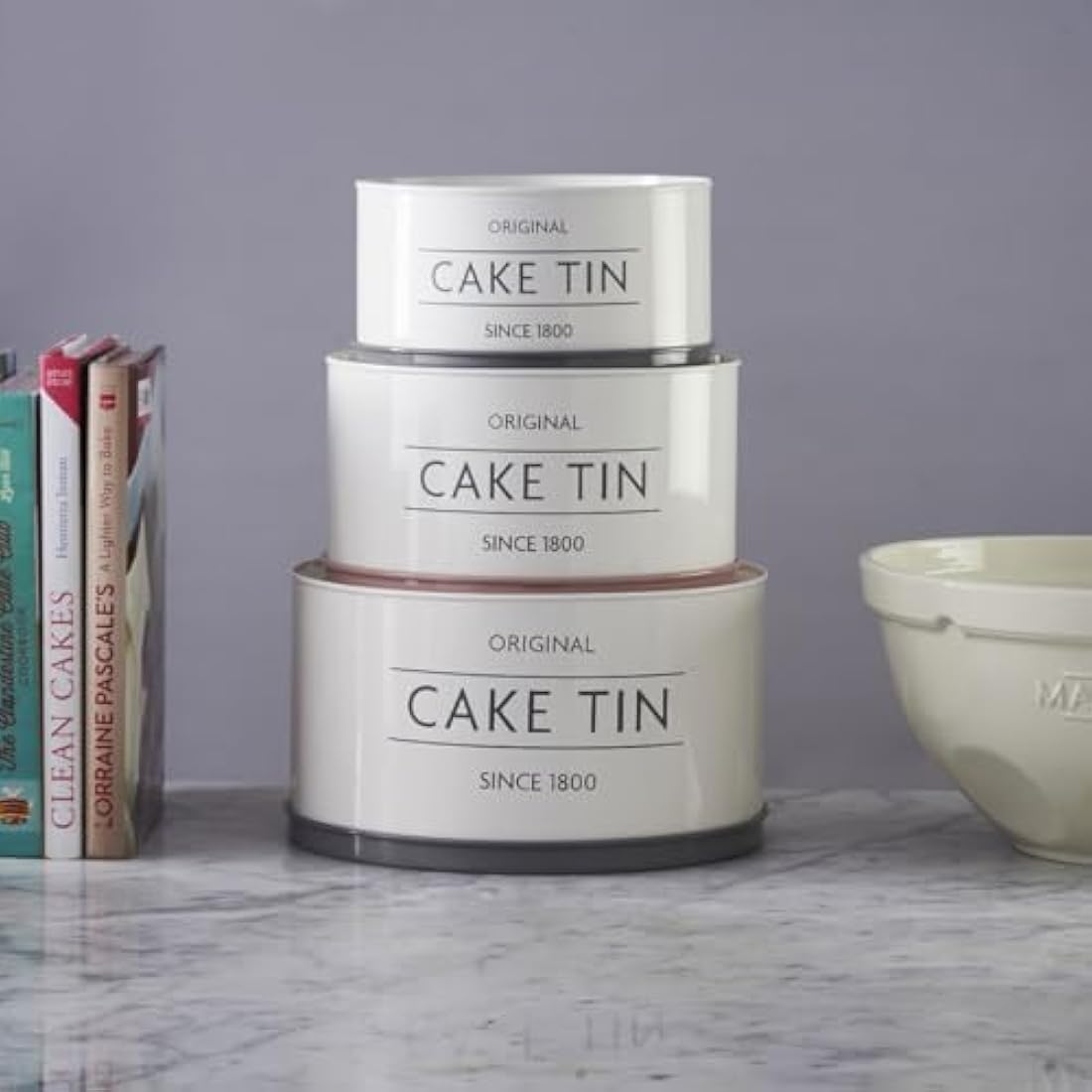 Mason Cash Innovative Kitchen Nesting Cake Tins - Set of 3 Bakeware