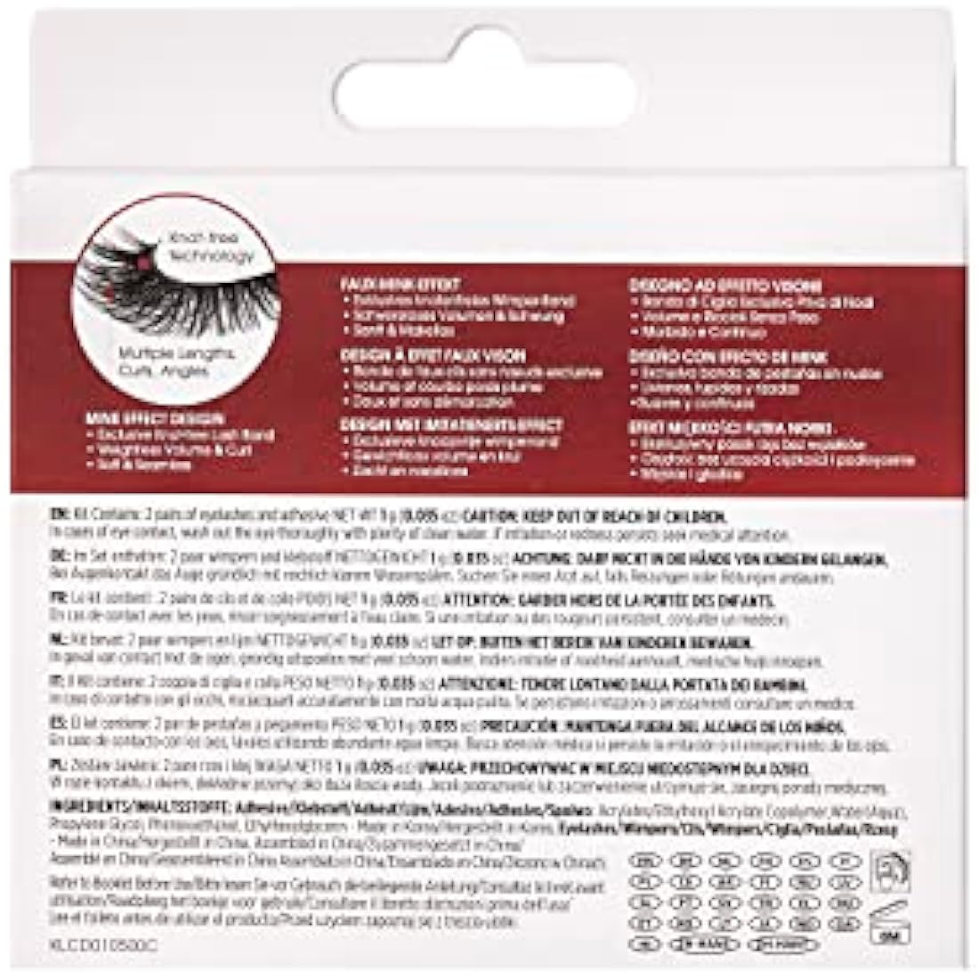 KISS Lash Couture Faux Mink False Lashes – Muse Double Pack (2 Pairs)