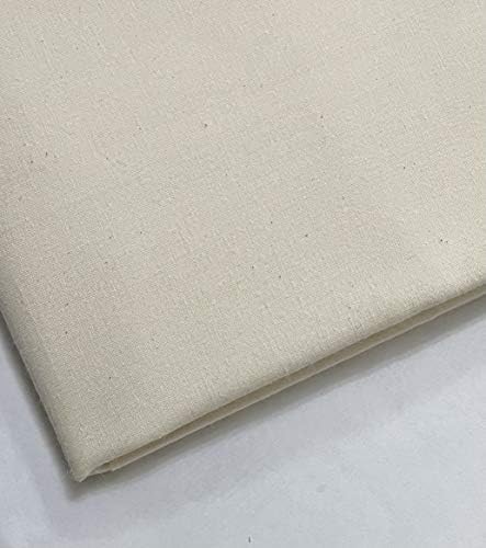 Natural Calico Fabric – 100% Cotton Unbleached – 160cm Wide