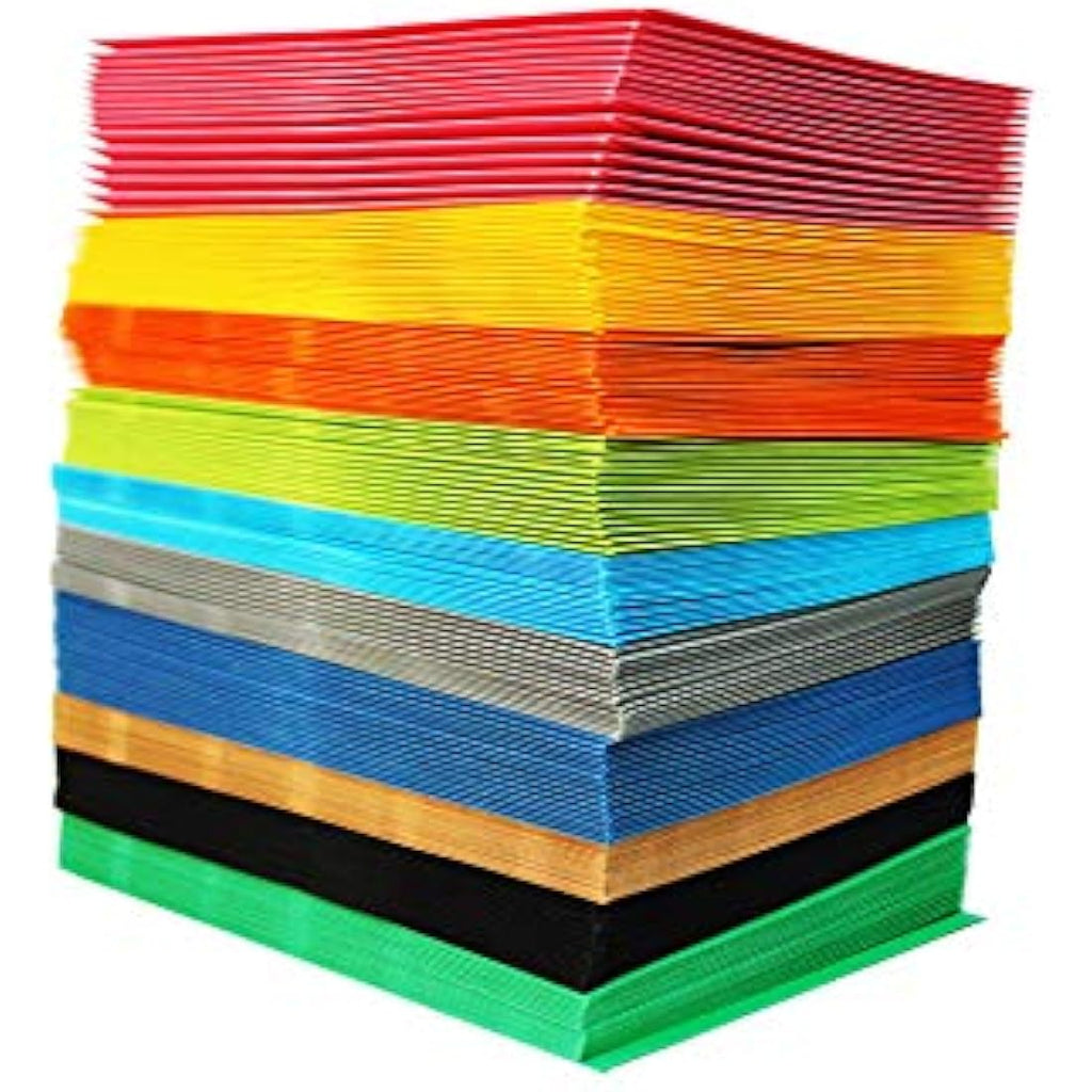 Craft UK C6 Envelopes – 200 Pack Assorted Vibrant & Deep Colours