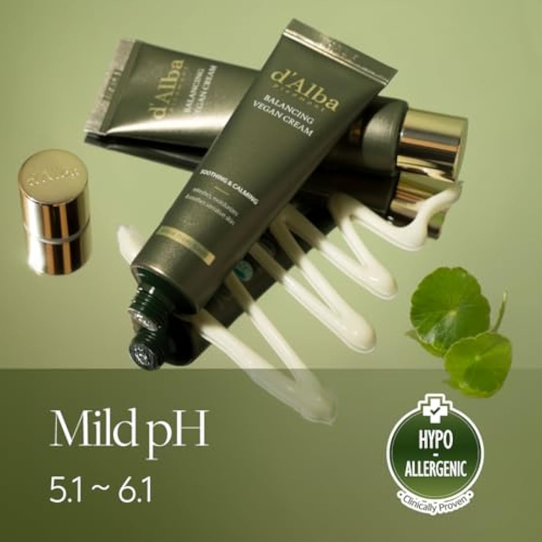 d'Alba Italian White Truffle Vegan Mild Skin Balancing Cream - 50ml
