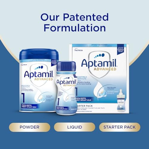 Aptamil Advanced 1 First Infant Milk Liquid Formula, 200ml (Pack of 12)