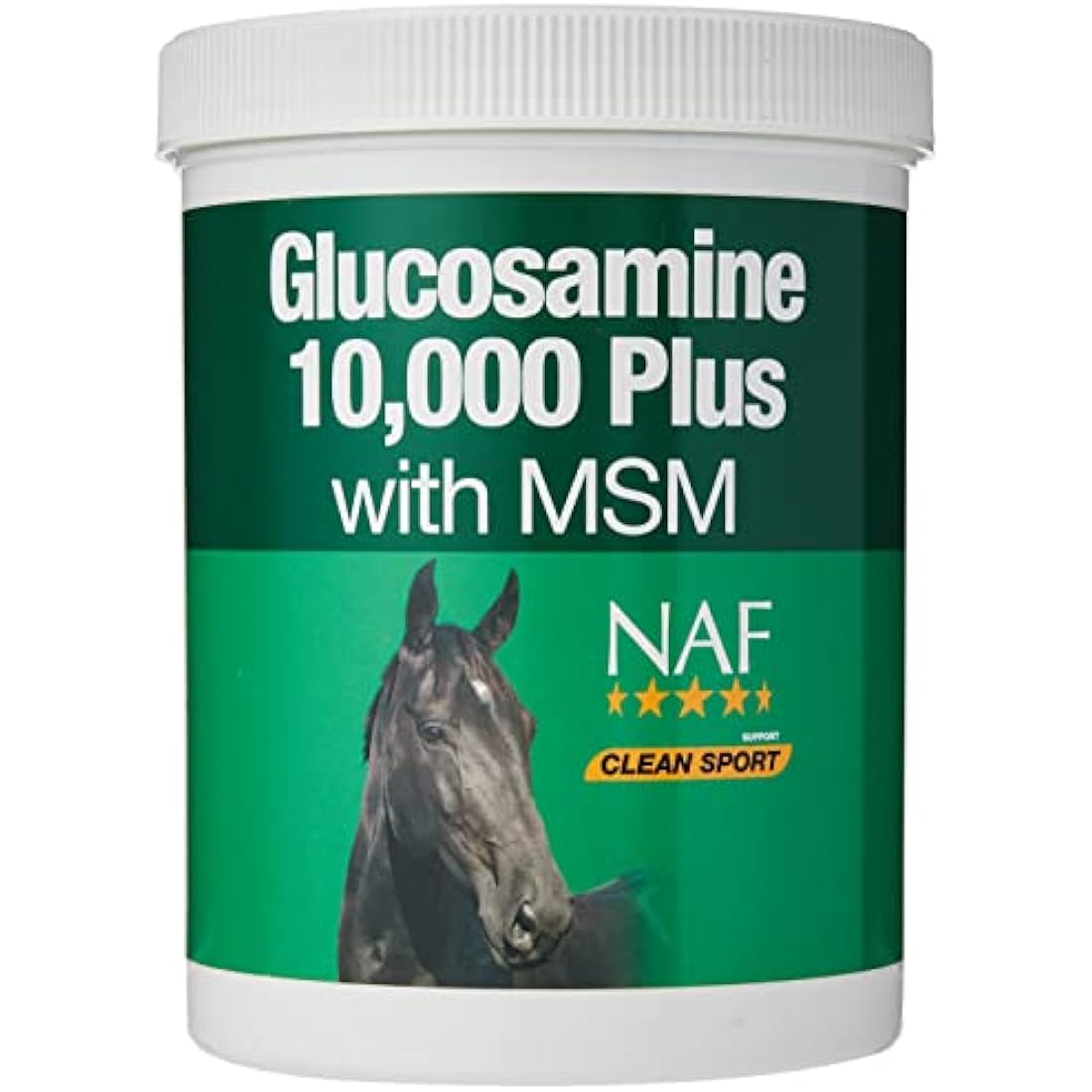 NAF Glucosamine 10000 Plus with MSM - Equine Joint Support, 900g