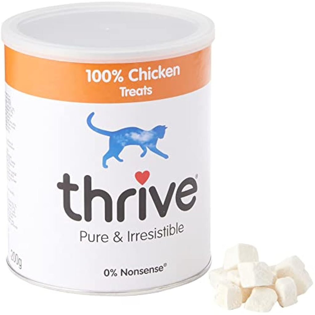 Thrive Freeze-Dried Chicken Cat Treats | 100% Natural Grain-Free, 170g