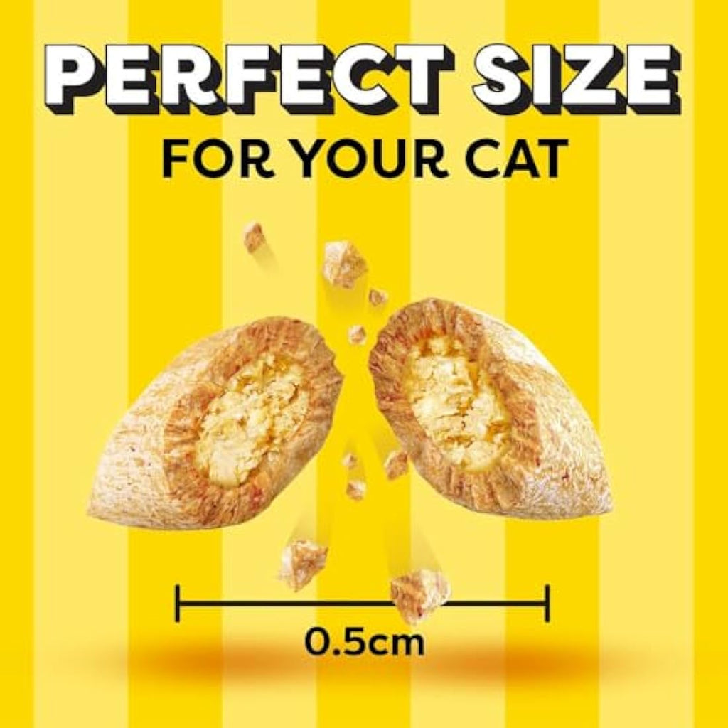 Dreamies Turkey Cat Treats Mega Pack – 6 x 200g Crunchy Biscuits