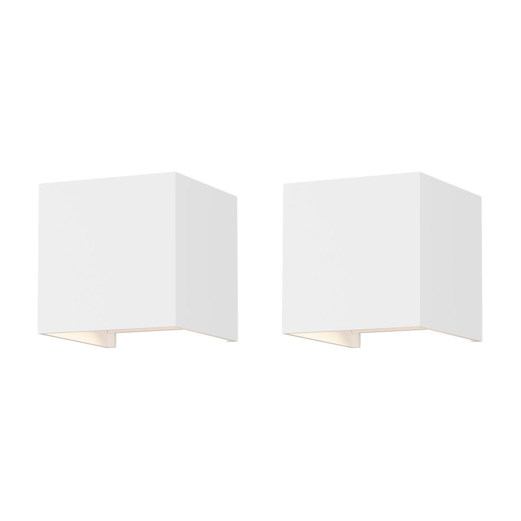 Klighten 12W LED Outdoor Wall Lamps | Adjustable Beam IP65 Waterproof - 2PK