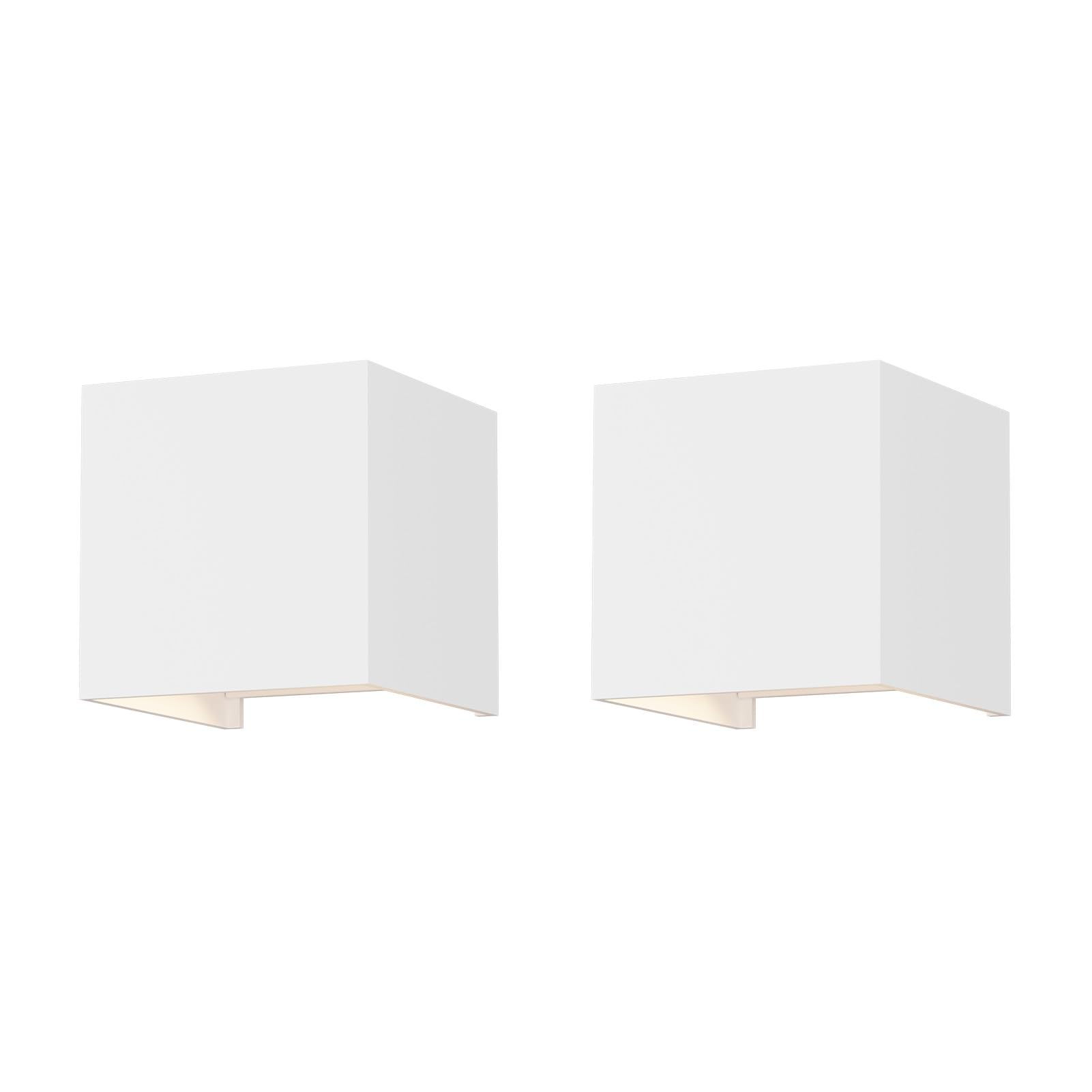 Klighten 12W LED Outdoor Wall Lamps | Adjustable Beam IP65 Waterproof - 2PK