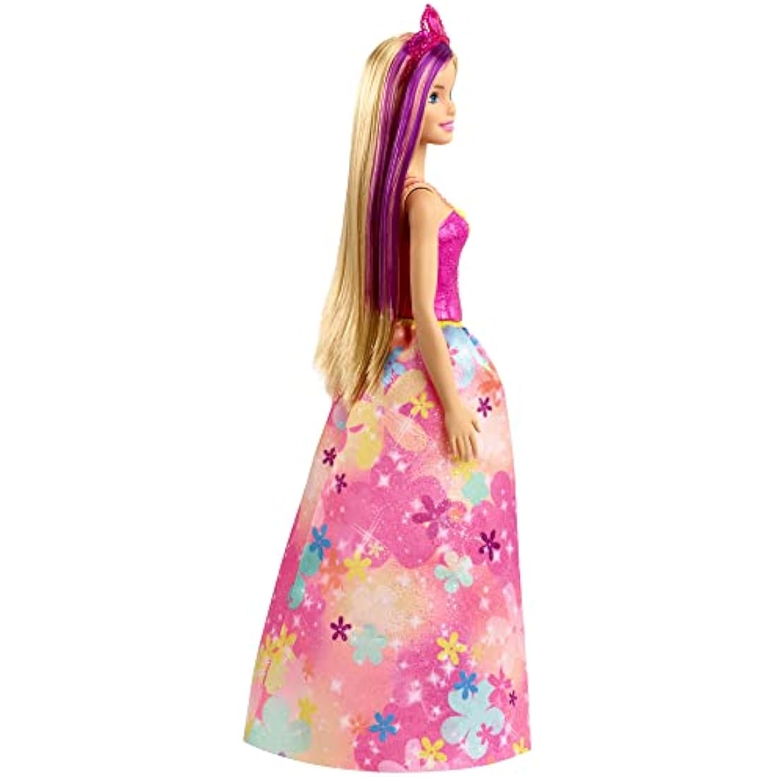 Barbie Dreamtopia Princess Doll – 12-Inch Blonde with Purple Hair