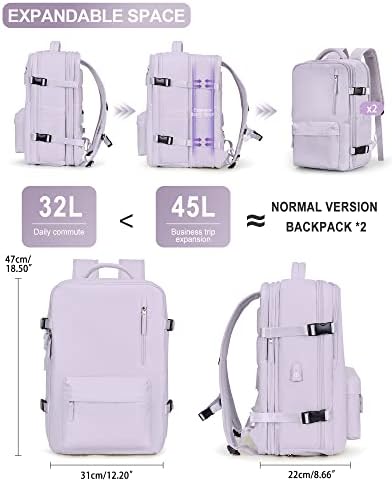 Jolof Store 40L Travel Backpack | Airline Approved Laptop Gym Bag