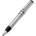 Xezo Tribune Ballpoint Pen | Solid Sterling Silver & Platinum Plated