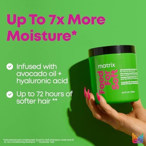 Matrix Food For Soft Hydrating Hair Mask with Avocado Oil - 500ml