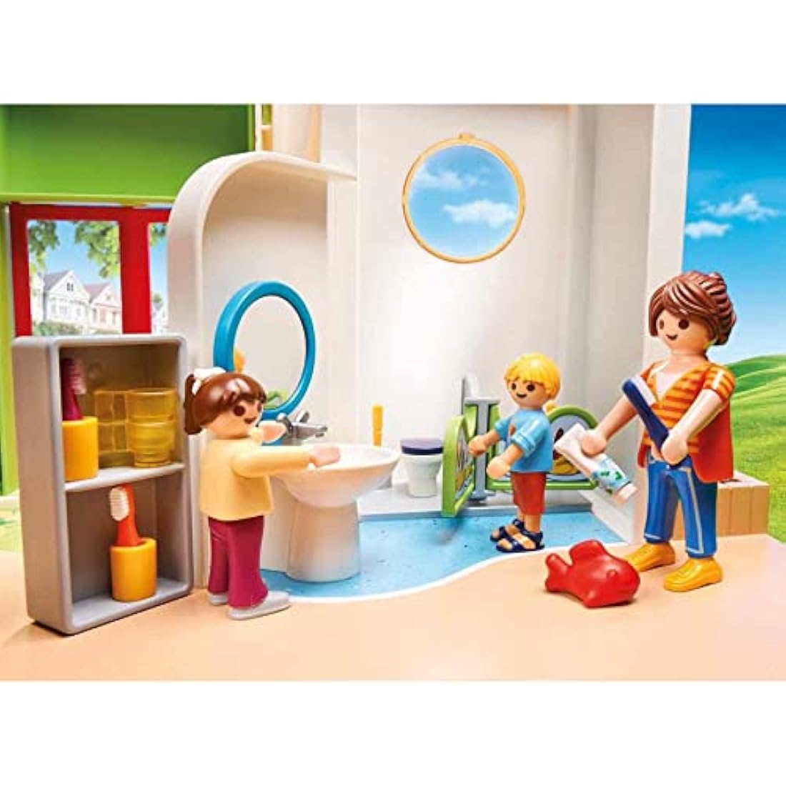 Playmobil 70280 City Life Rainbow Daycare Playset – Educational Toy
