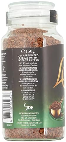 L'OR Decaf Instant Coffee – Smooth & Aromatic Soluble Coffee, 6 x 150g