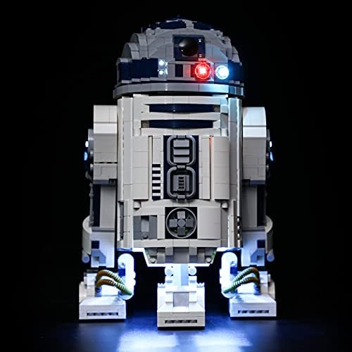 Briksmax LED Lighting Kit for LEGO Star Wars R2-D2 75308 Model