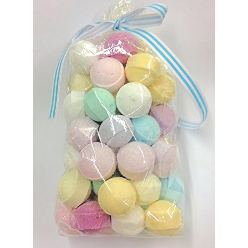 Mini Bath Bomb Marbles - 60 Pack Assorted Scented Gift Set