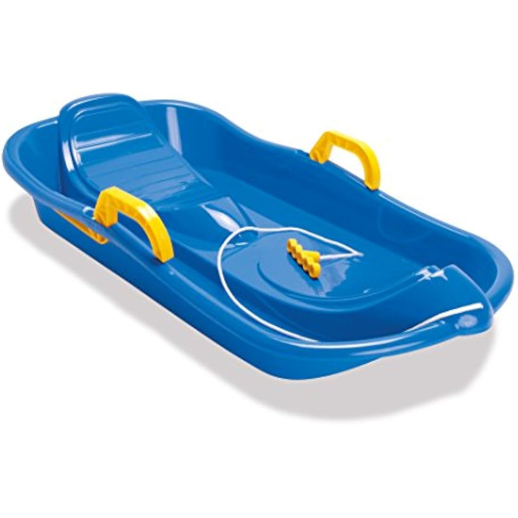 Dantoy Kids Snow Sledge with Safety Brakes – Durable Winter Toboggan