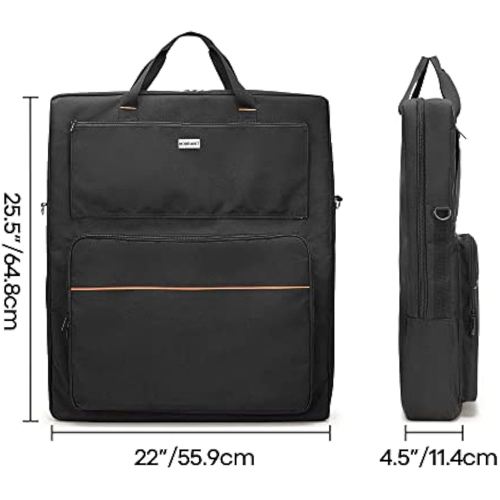 HODRANT Padded Solar Panel Carrying Case for Jackery 100W 200W – Nylon Bag