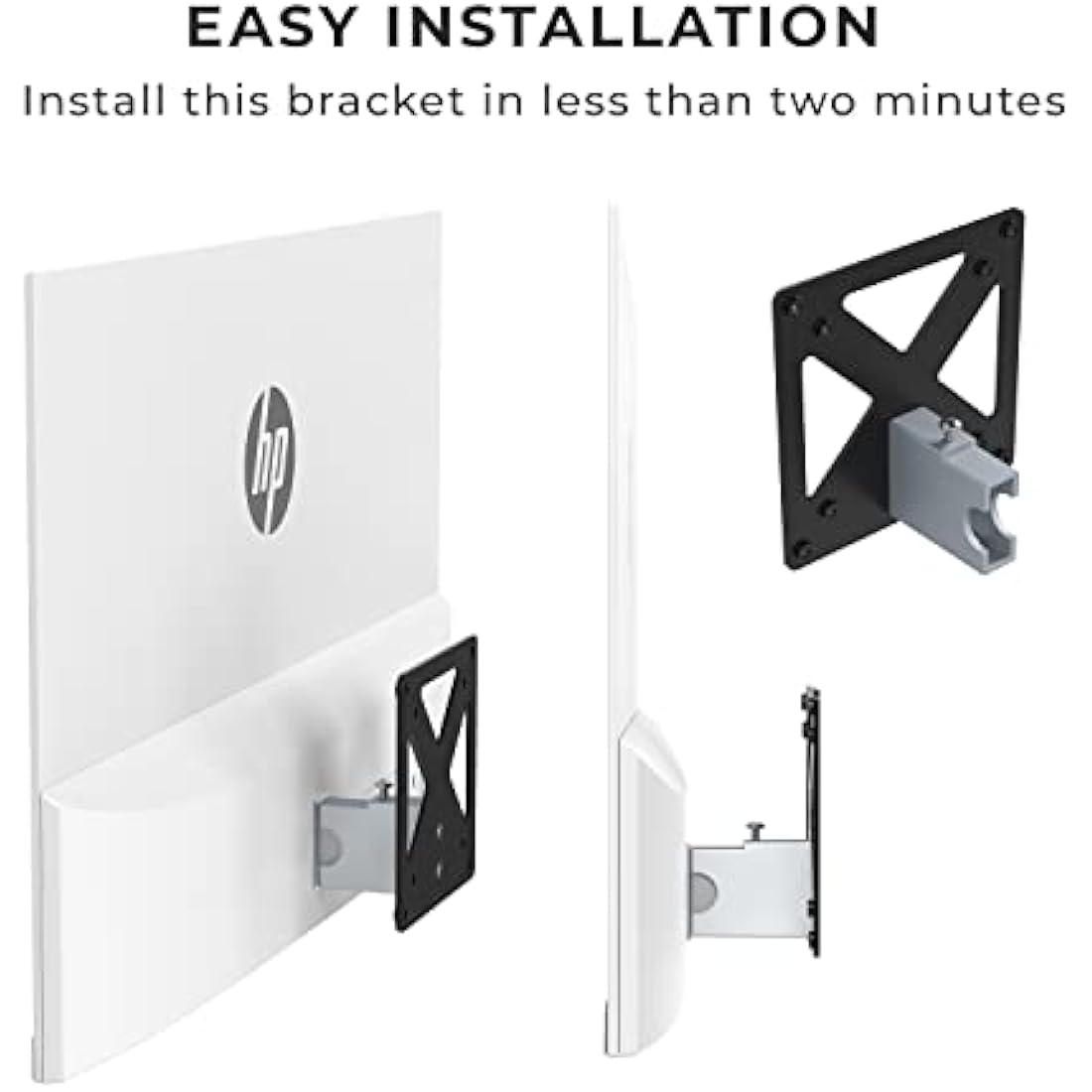 HumanCentric VESA Mount Adapter for HP M-Series and 5-Series Monitors