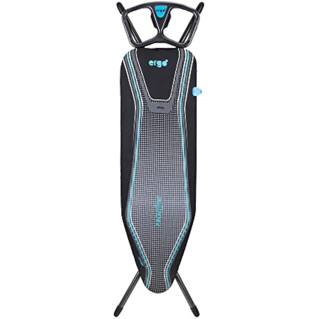 Minky Ergo Ironing Board – Blue 122 x 38 cm with Heat Reflective Cover