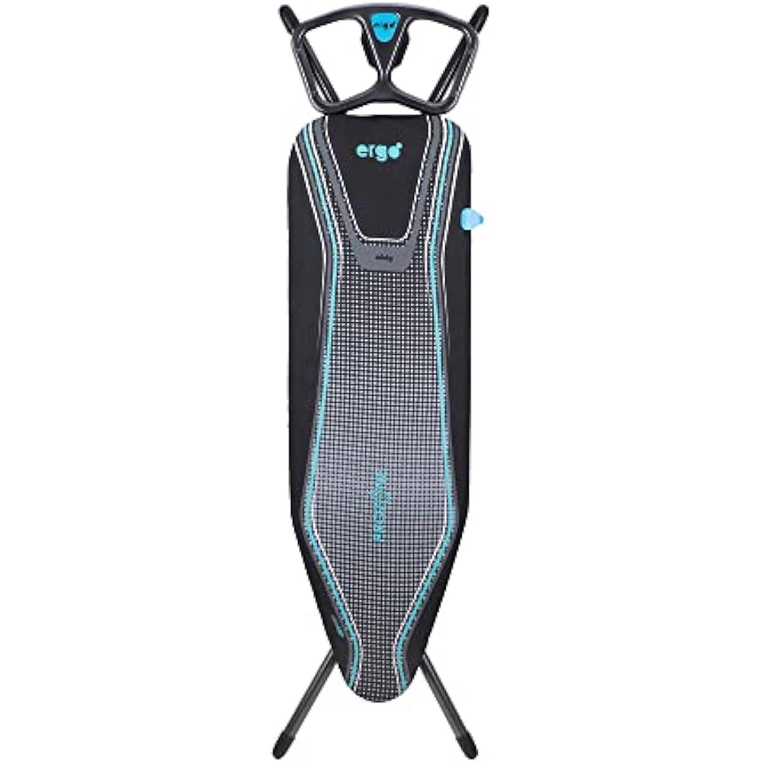 Minky Ergo Ironing Board – Blue 122 x 38 cm with Heat Reflective Cover