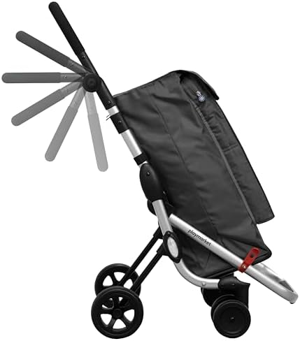 Playmarket Go Up Basic Shopping Trolley – Foldable & Lightweight Cart