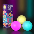 Jolof Store LED Juggling Balls – 3-Piece Rechargeable Luminous Set