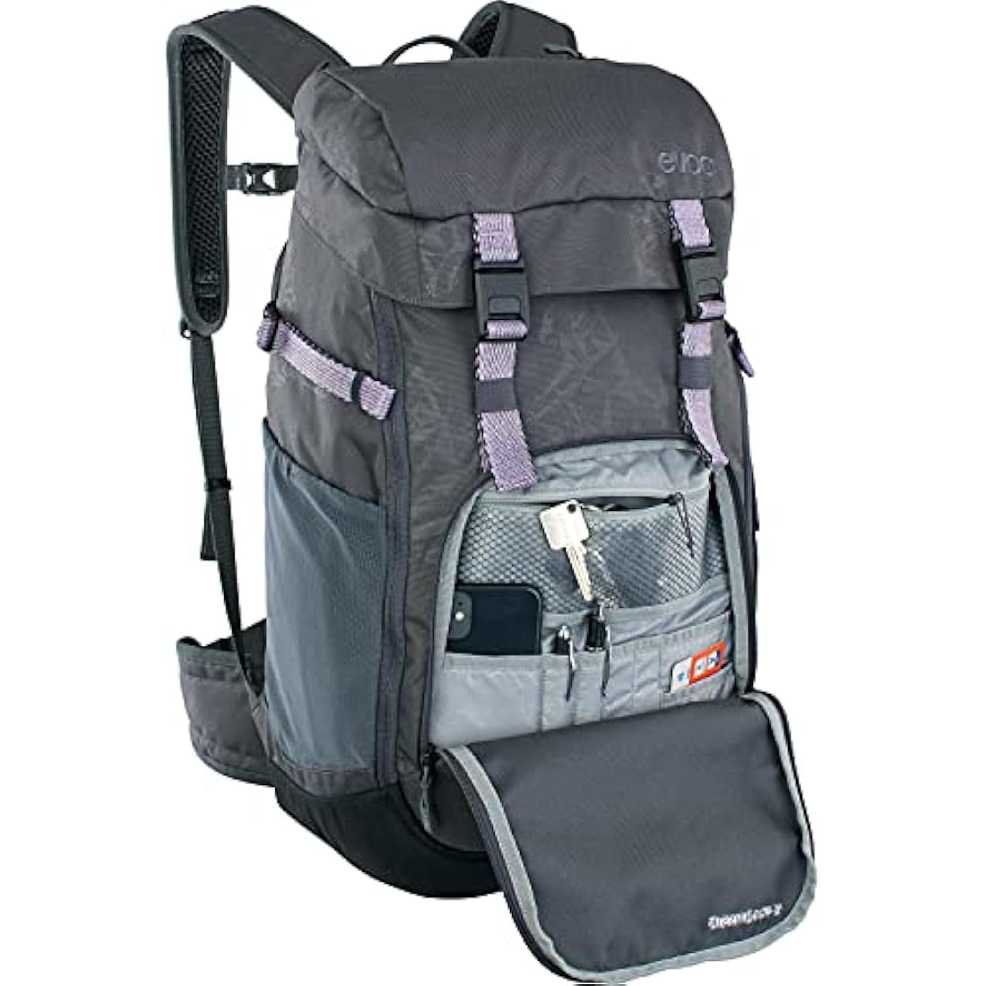 EVOC Mission Pro 28L Travel Backpack – Laptop Rucksack, Multicoloured