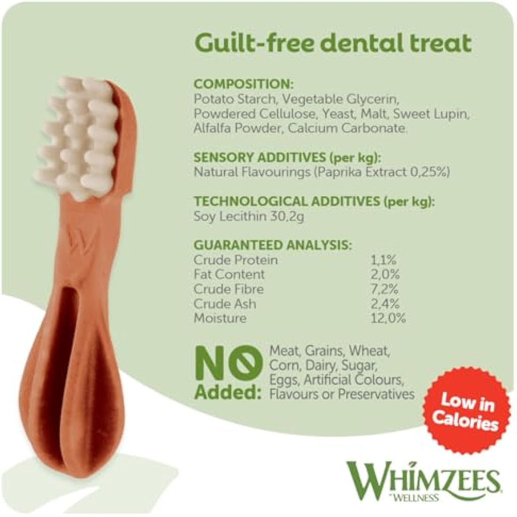 WHIMZEES Natural Grain-Free Dental Dog Chews - Medium Breed, 12ct