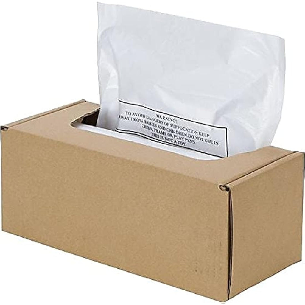Fellowes Shredder Bags 60-75 Litre | Recyclable Plastic - 50 Pack
