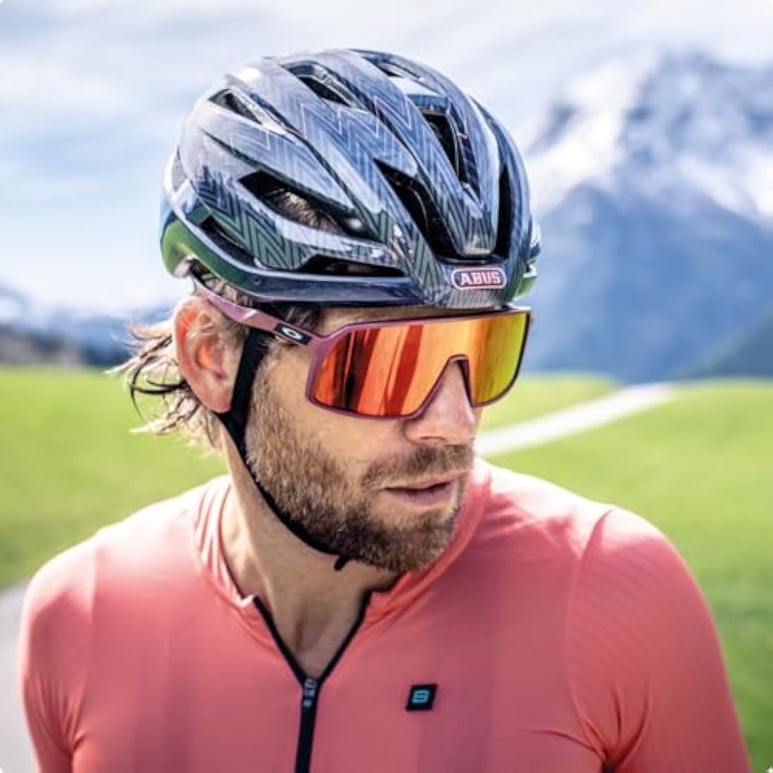 ABUS StormChaser Road Bike Helmet – Lightweight Vented Cycling Helmet