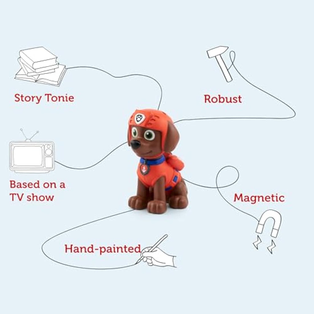 tonies Paw Patrol Zuma Audio Character – Screen-Free Story for Toniebox
