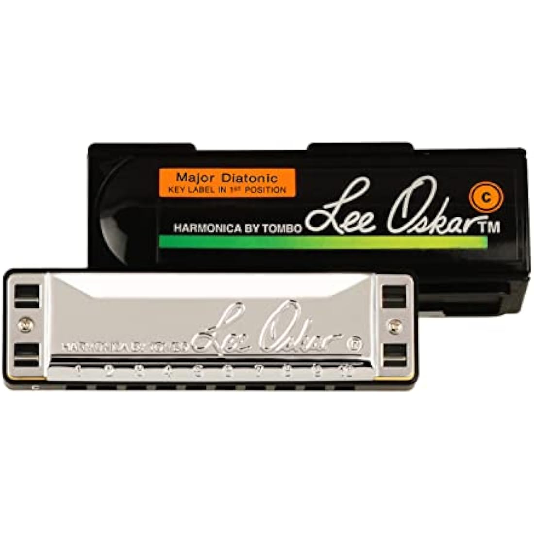 Lee Oskar Major Diatonic Harmonica in C – Professional Blues Instrument