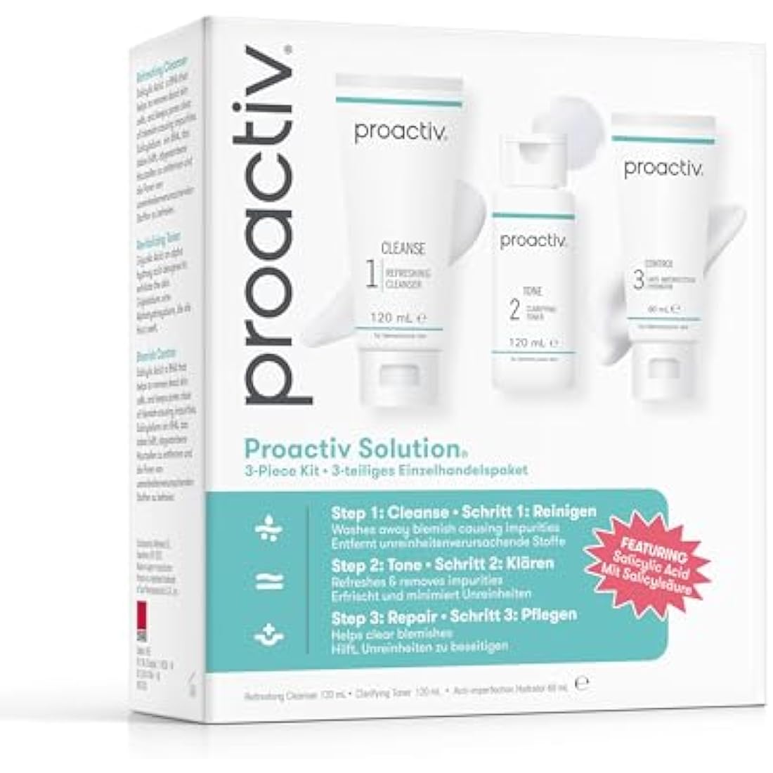 Proactiv Solution 3-Step Acne Treatment Routine - 60 Day Facial Kit