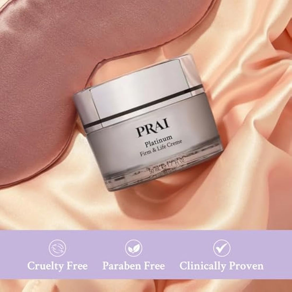 PRAI Platinum Firm & Lift Day Creme – 50ml Anti-Aging Moisturiser