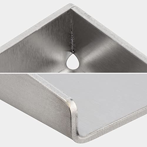 WELL GRILL Stainless Steel Plancha Plate – 30x40cm BBQ Grill Pan Set