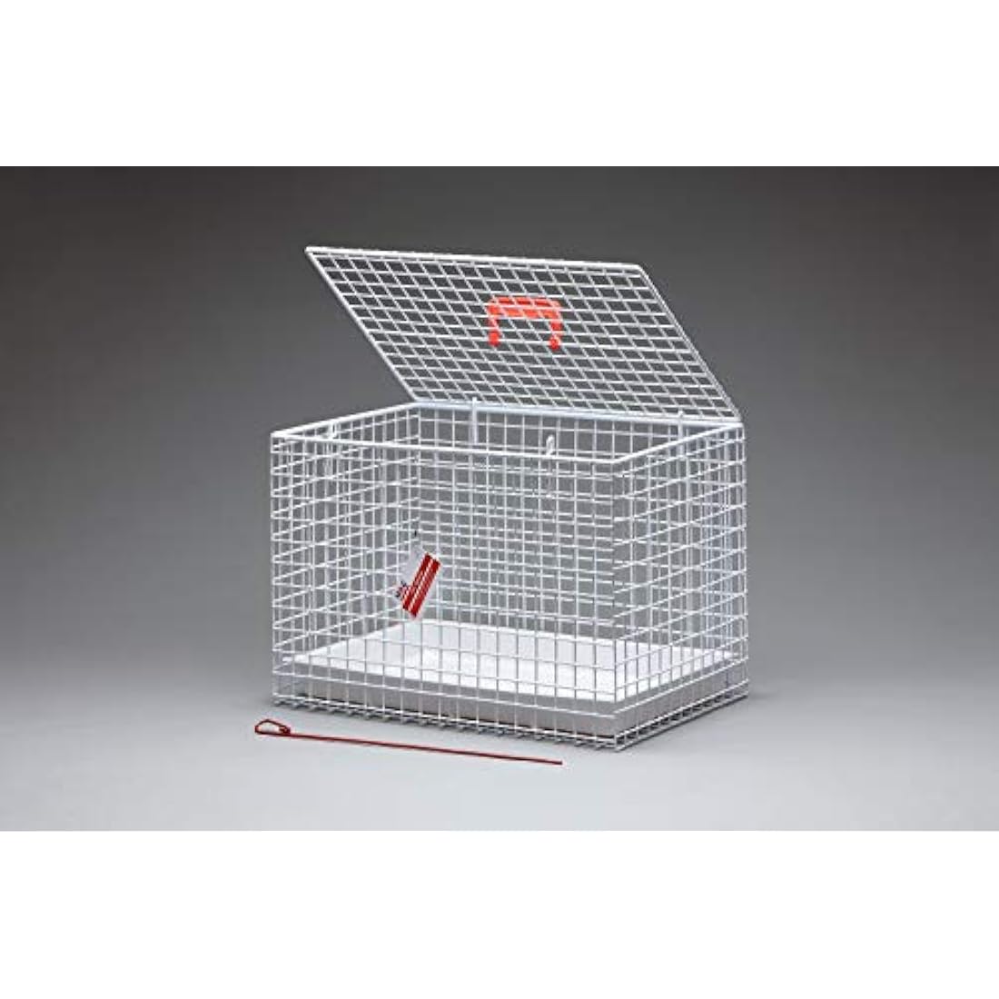 Large Pet Carrier – Top Loading Mesh Crate for Cats & Dogs