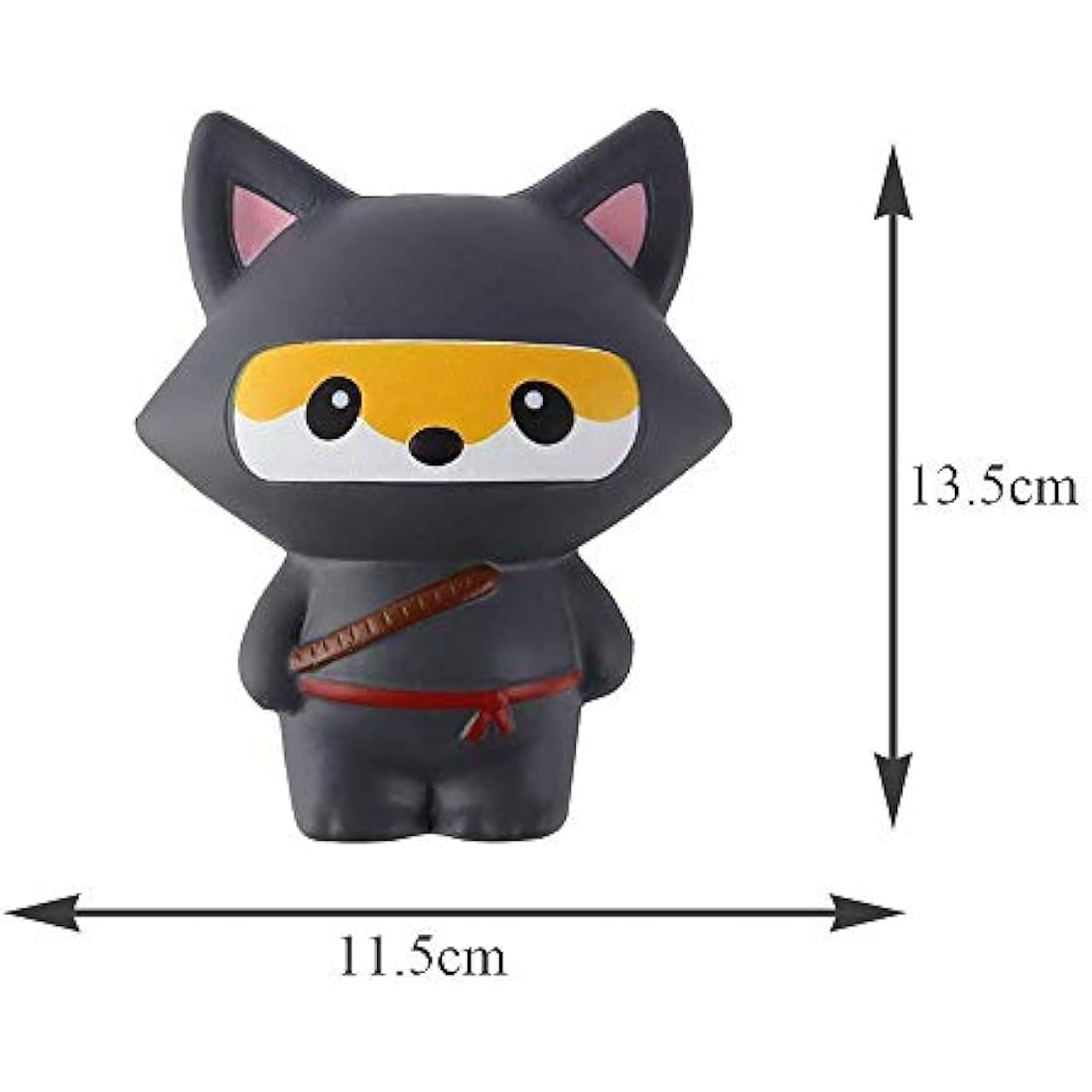 Anboor Ninja Fox Squishy – Slow Rising Scented Kawaii Stress Relief Toy
