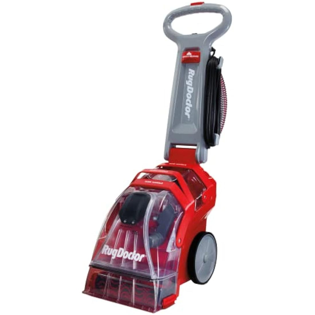 Rug Doctor Deep Carpet Cleaner – 1300W Powerful Suction – Red/Grey