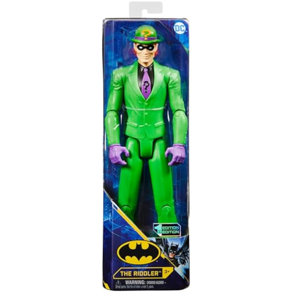 DC Batman The Riddler 12-inch Action Figure – Articulated Toy for Kids