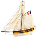 Artesanía Latina Le Renard Wooden Ship Model Kit - 1:50 Scale