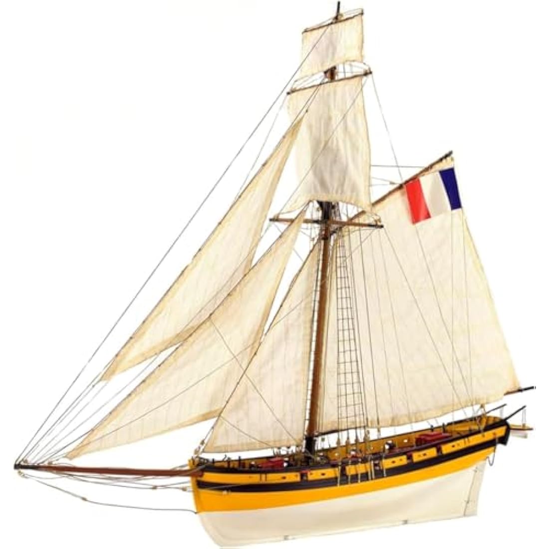 Artesanía Latina Le Renard Wooden Ship Model Kit - 1:50 Scale