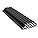 2020 V-Slot Aluminum Extrusion | 1000mm Black Anodized 10-Pack