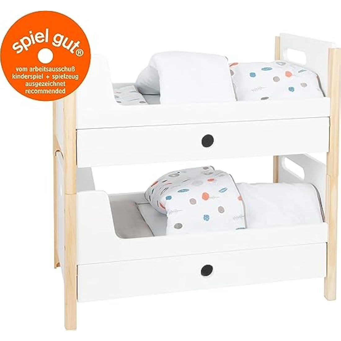 Small Foot Wooden Doll Loft Bed – Scandinavian Style Bunk Bed