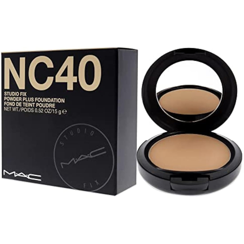MAC Studio Fix Powder Plus Foundation – Matte Finish Full Coverage