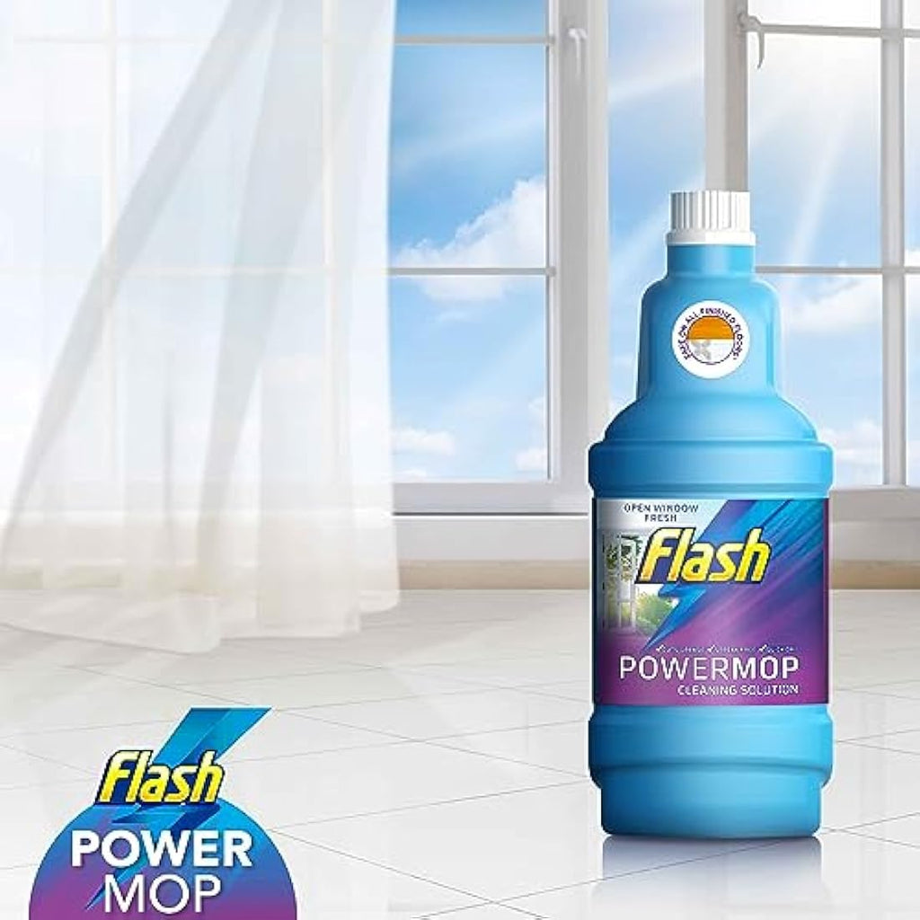 Flash Powermop Starter Kit | All-in-One Dual Spray Mop for Hard Floors